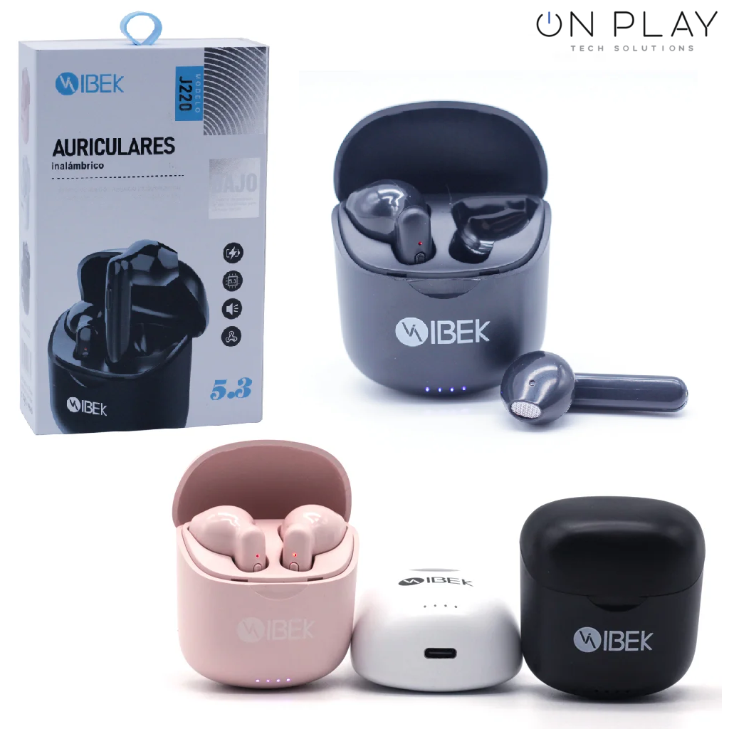 Auriculares IBEK J220 Inalámbricos 5.3 Sonido Tridimensional