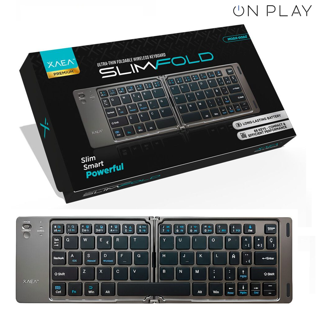 TECLADO ULTRAFINO PLEGABLE XAEA SLIM FOLD
